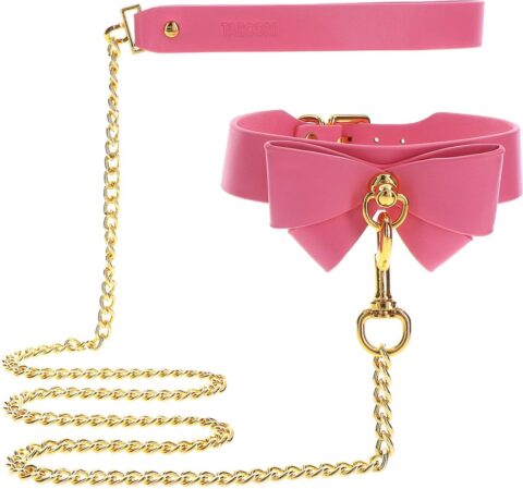 Taboom Malibu halsband met lijn roze