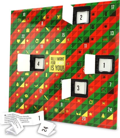 Tease & Please erotische adventskalender rood