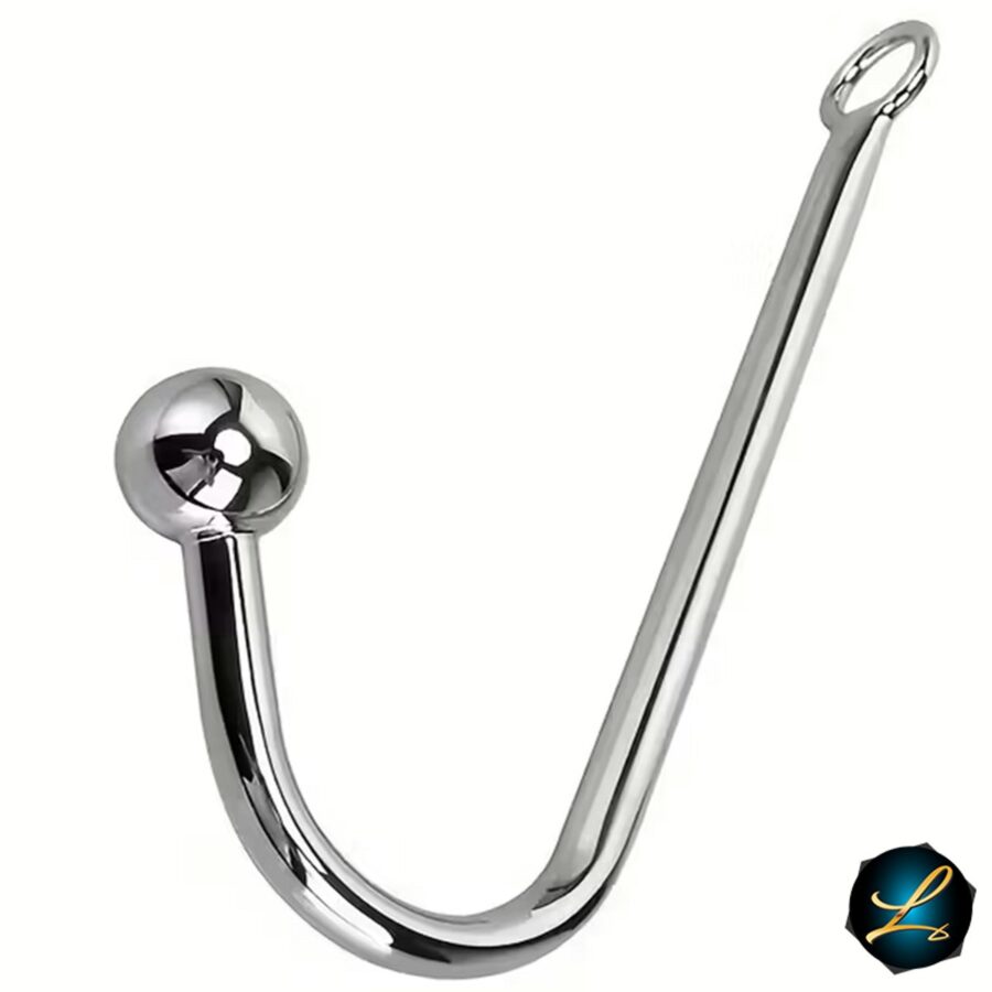 The Anal Hook RVS anaalhaak met 3 cm bal