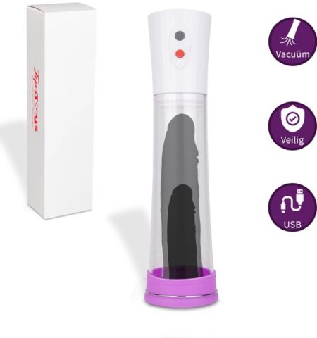 TipsToys elektrische penispomp met 3 afdichtingsringen
