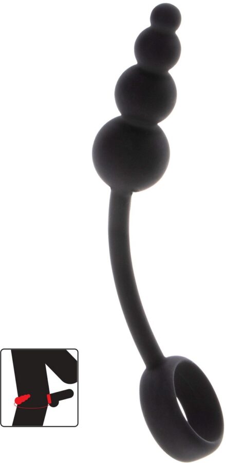 ToyJoy Anal Plug & Cock Ring zwart
