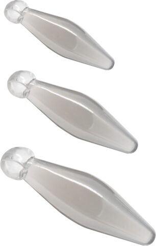 ToyJoy Finger Rimmer anaal vingerset 3 maten grijs