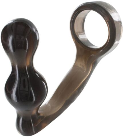 ToyJoy Manpower Power Plug met penisring zwart