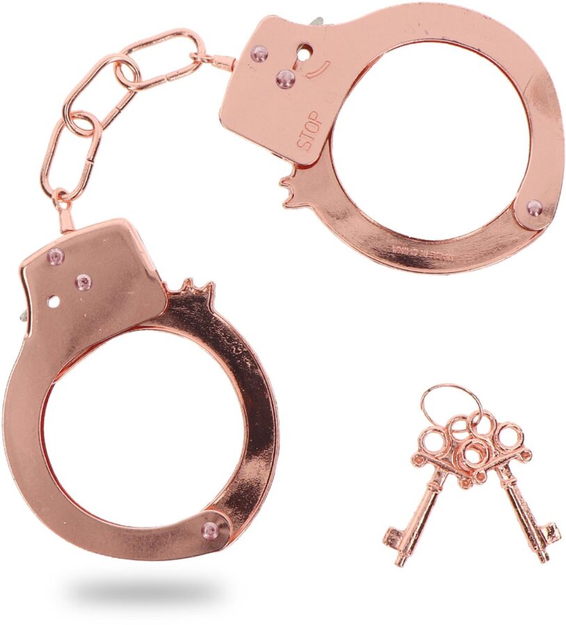 TOYJOY metalen handboeien rose gold