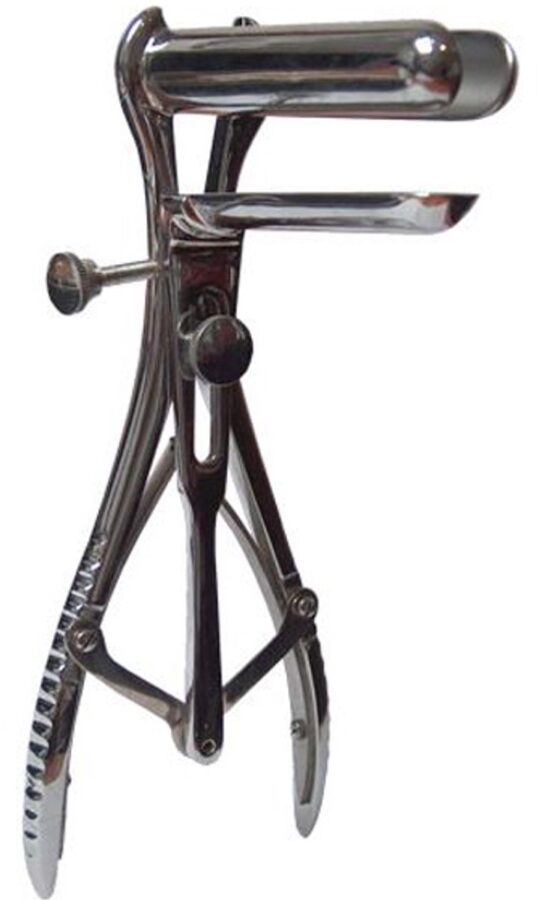 Triple anaal speculum met drie bladen