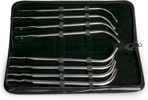 Van Buren dilator set RVS 8 stuks