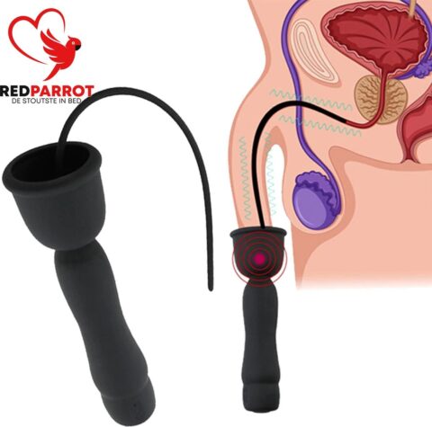Vibrerende urethrale plug van siliconen