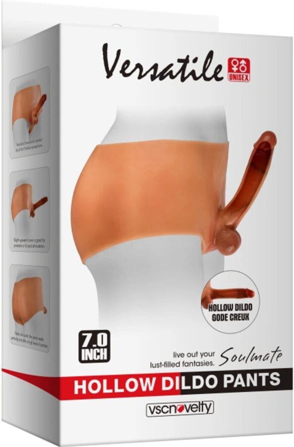 vscnovelty penisbroek met holle realistische dildo
