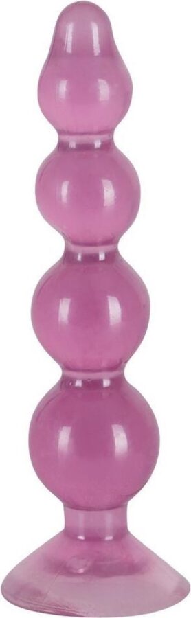 You2Toys anal beads met 4 kralen en zuignap paars