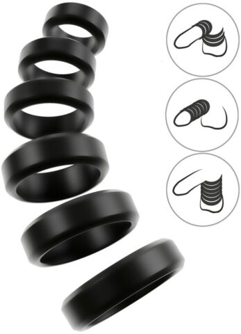 You2Toys Smart Cock and Ball Stretching Kit 6 ringen